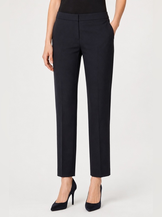Lafayette 148 New York Pants - Lafayette 148 NY NWT Ink Slim Ankle Dress Pants Size 10 Wool Blend